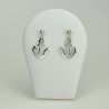 Ancres en boucles d'oreilles 