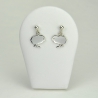 Poussins en boucles d'oreilles 