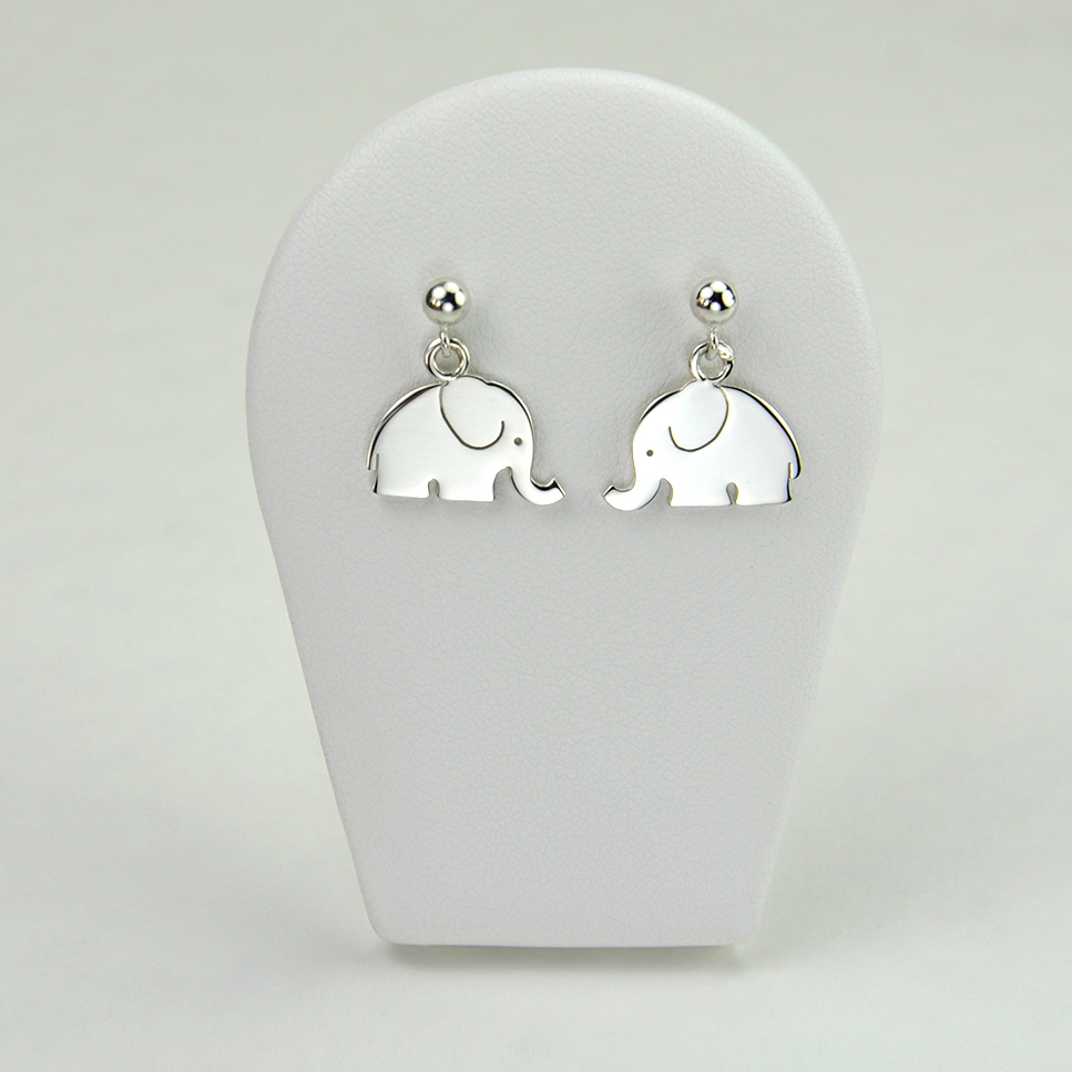 Eléphants en boucles d'oreilles 