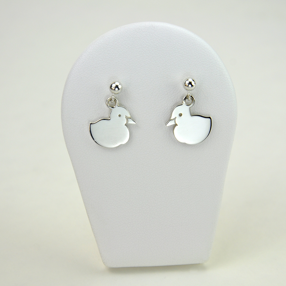 Canetons en boucles d'oreilles 