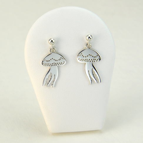 Méduses en boucles d'oreilles 