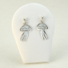 Méduses en boucles d'oreilles 