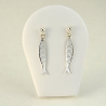 Sardines en boucles d'oreilles 