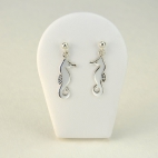 Hippocampes en boucles d'oreilles 