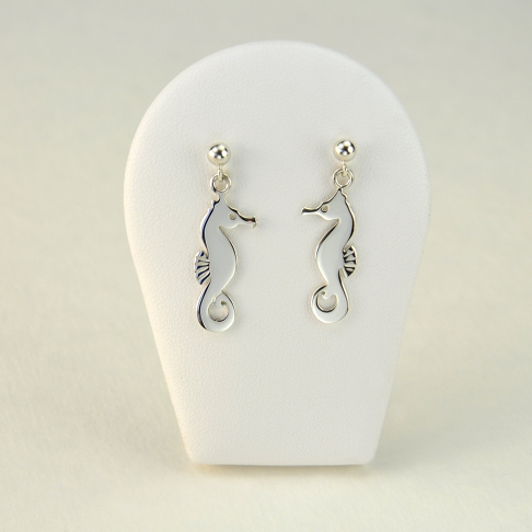 Hippocampes en boucles d'oreilles 