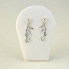 Hippocampes en boucles d'oreilles 