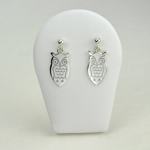 Hiboux en boucles d'oreilles 