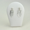 Hiboux en boucles d'oreilles 