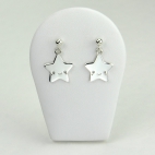 Etoile souriante en boucles d'oreilles 