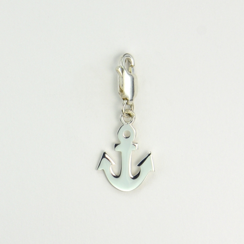 Charms Ancre sur mousqueton 
