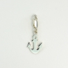 Charms Ancre sur mousqueton 
