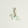 Charms Belette sur mousqueton 