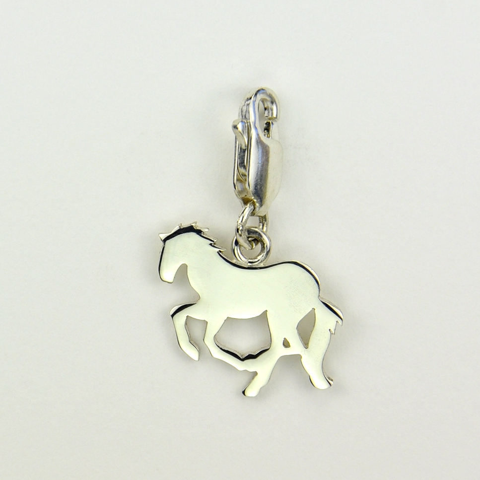 Charms Cheval sur mousqueton 