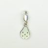 Charms Coccinelle sur mousqueton 
