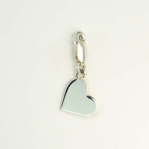 Charms Coeur sur mousqueton 