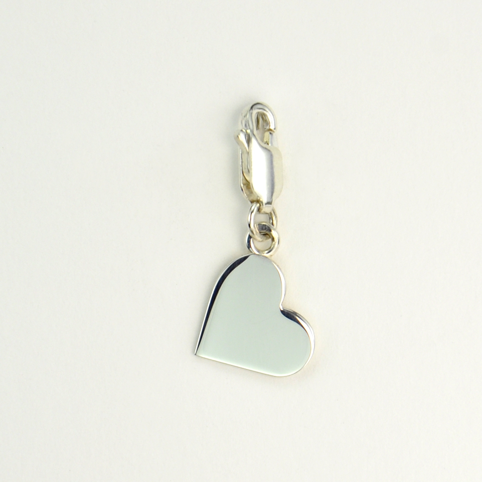 Charms Coeur sur mousqueton 