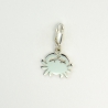 Charms Crabe sur mousqueton 