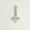 Charms Croix sur mousqueton 