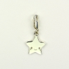 Charms Etoile souriante sur mousqueton 