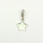 Charms Etoile sur mousqueton 