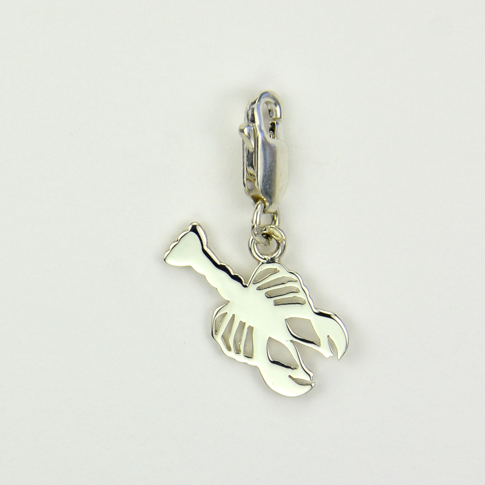 Charms Homard sur mousqueton 