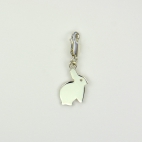 Charms Lapin sur mousqueton 