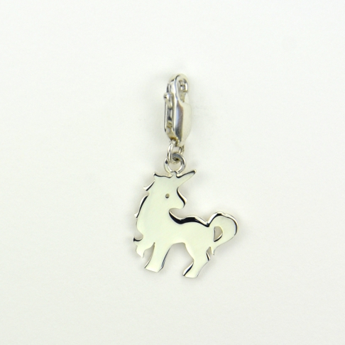 Charms Licorne sur mousqueton 