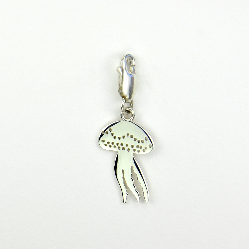 Charms Méduse sur mousqueton 