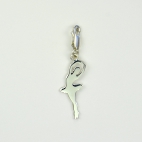 Charms Danseuse sur mousqueton 
