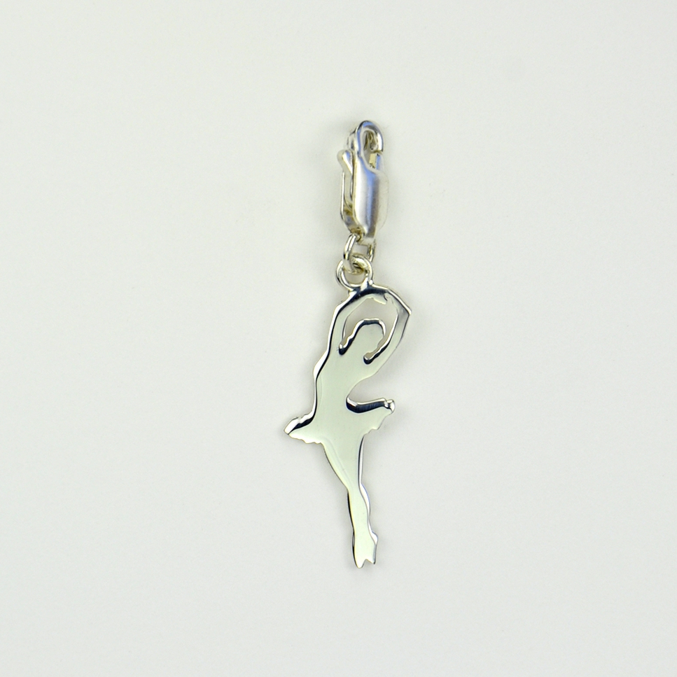 Charms Danseuse sur mousqueton 