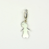 Charms Fille sur mousqueton 