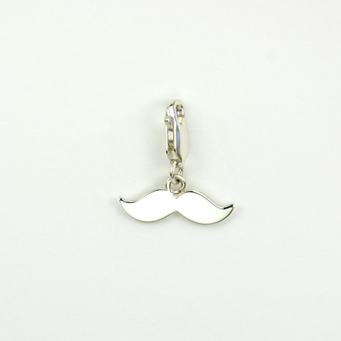 Charms Moustaches sur mousqueton 