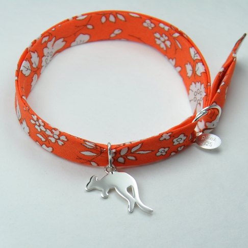 Kangourou sur bracelet Liberty 