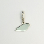 Charms Oiseau sur mousqueton 
