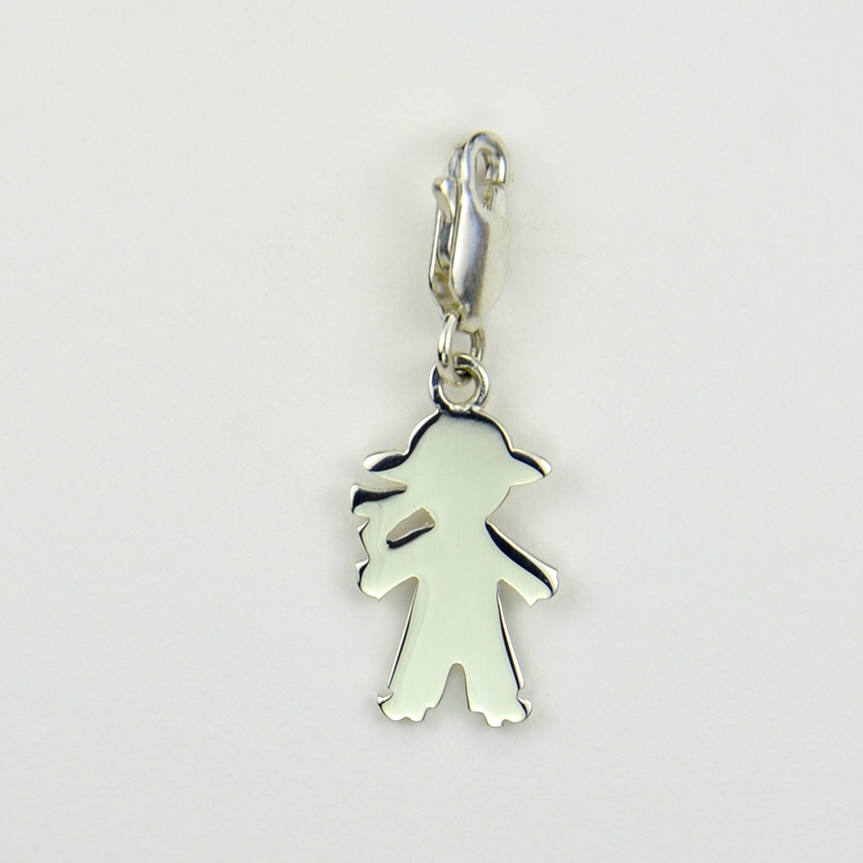 Charms Petit breton sur mousqueton 