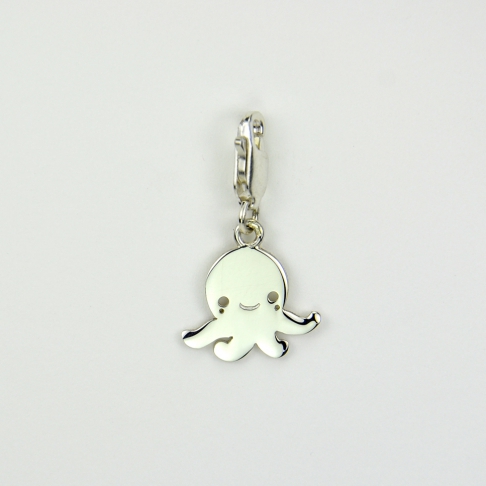 Charms Petite pieuvre sur mousqueton 