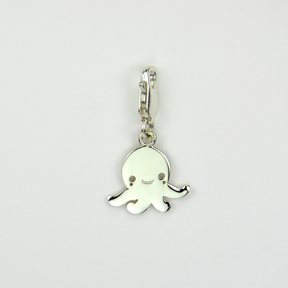 Charms Petite pieuvre sur mousqueton 
