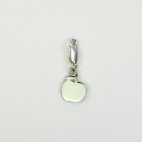 Charms Pomme sur mousqueton 