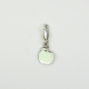 Charms Pomme sur mousqueton 