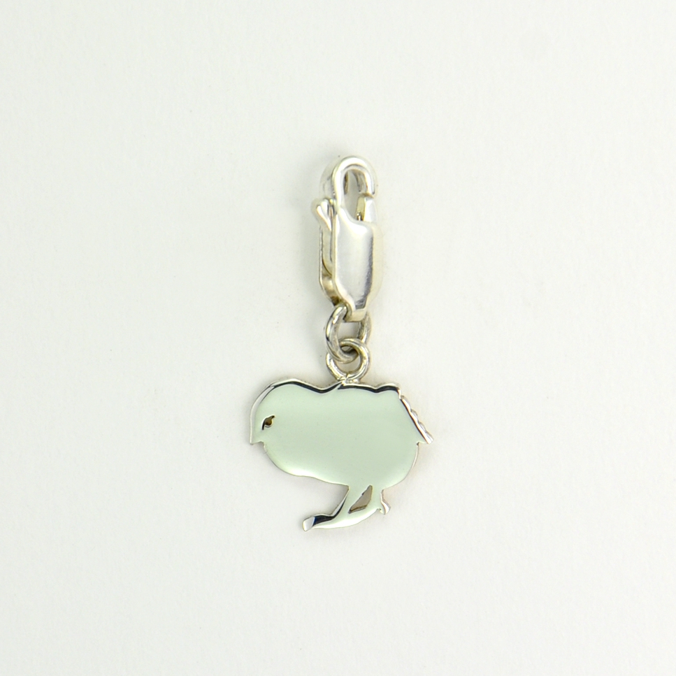 Charms Poussin sur mousqueton 