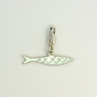 Charms Sardine sur mousqueton 