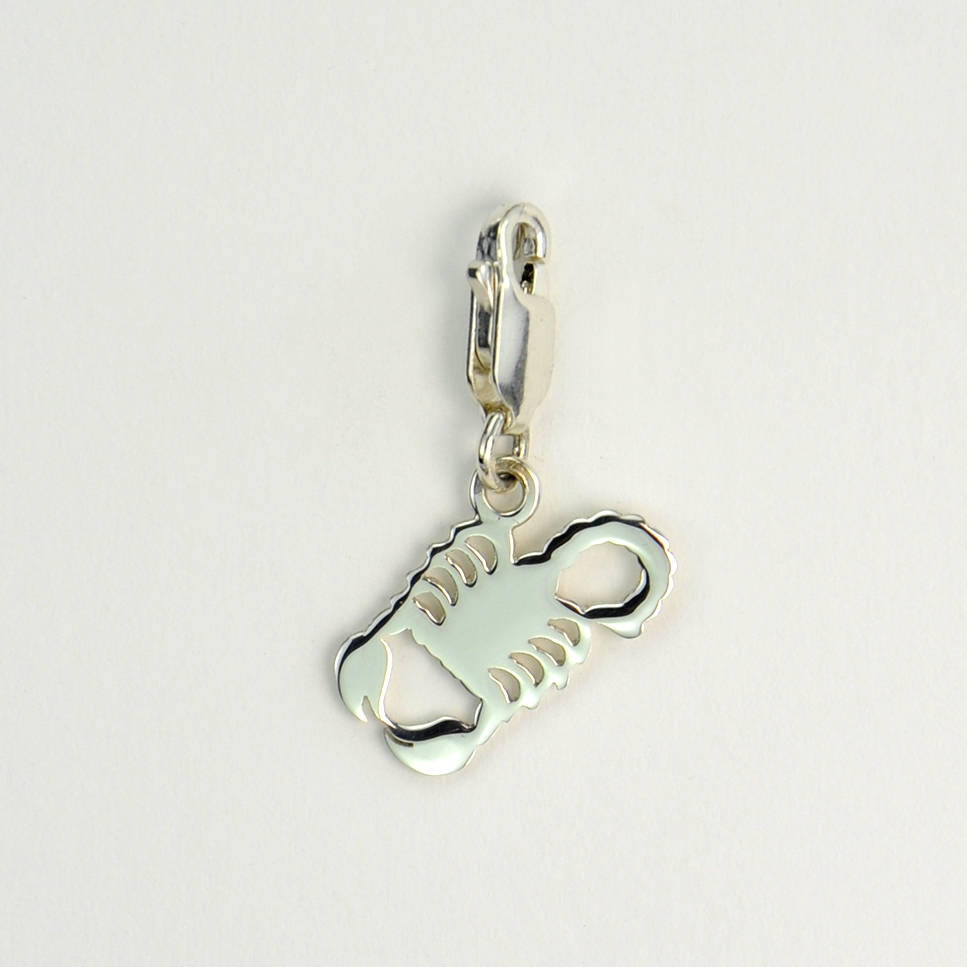 Charms Scorpion sur mousqueton 