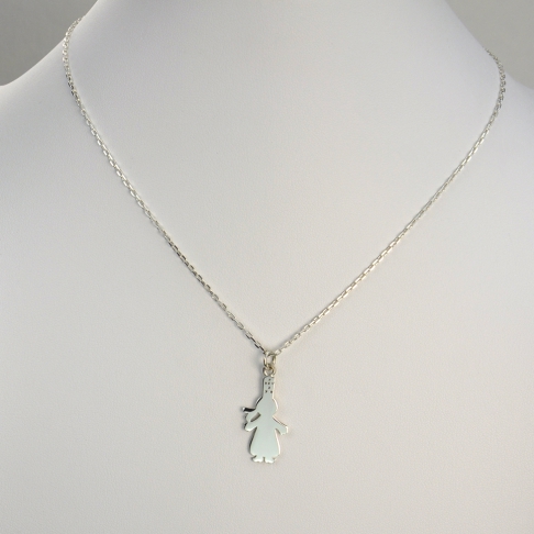 Charms Bigoudène sur chaîne argent 