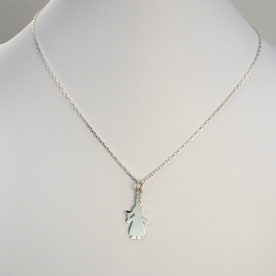 Charms Bigoudène sur chaîne argent 