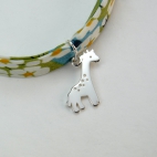 Girafe sur bracelet Liberty 