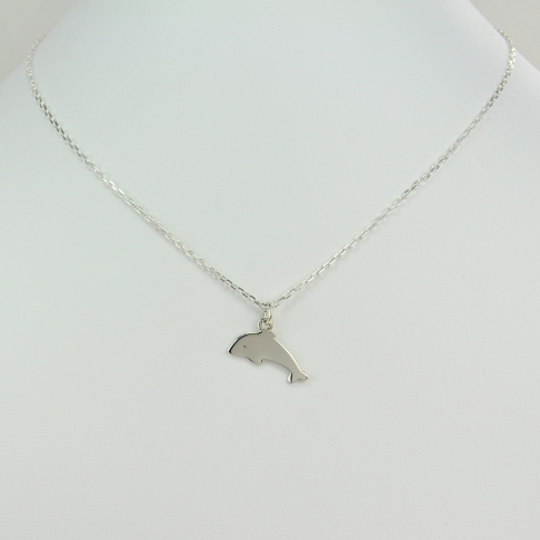 Charms Dauphin sur chaîne argent 