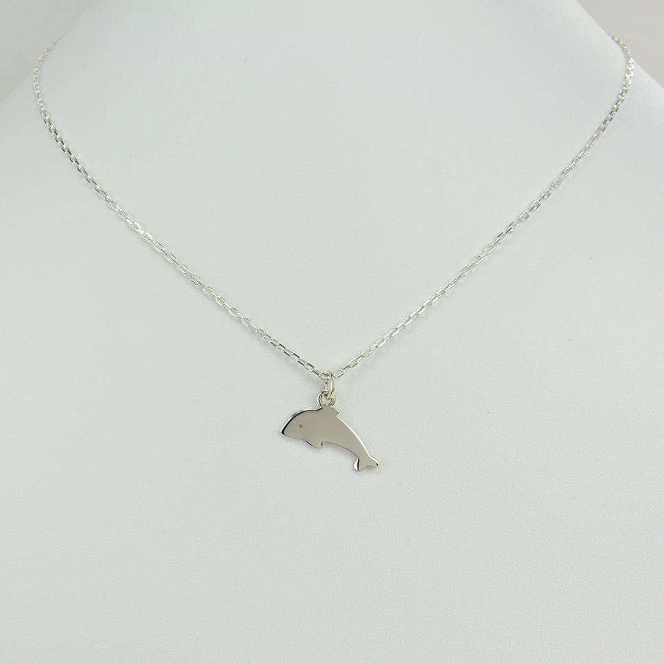 Charms Dauphin sur chaîne argent 