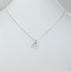 Charms Eléphant sur chaîne argent 