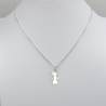 Charms Fille sur chaîne argent 