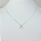 Charms Oiseau sur chaîne argent 